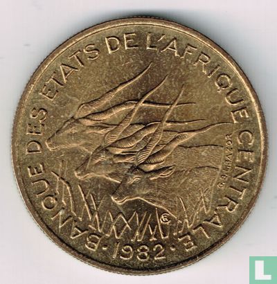 Centraal-Afrikaanse Staten 25 francs 1982 - Afbeelding 1