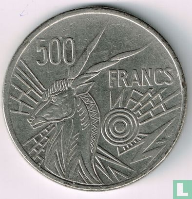 Central African States 500 francs 1984 (E) - Image 2