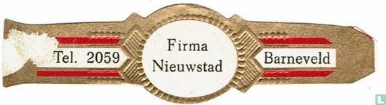 Firma Nieuwstad - Tel. 2059 - Barneveld - Afbeelding 1