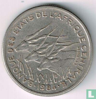Centraal-Afrikaanse Staten 50 francs 1984 (B) - Afbeelding 1