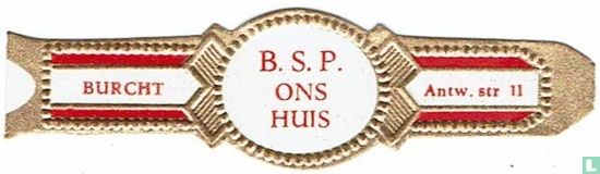 B.S.P. Ons Huis - Burcht - Antw. str. 11 - Image 1
