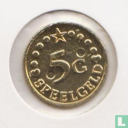 Nederland 5 gulden Speelgeld - Image 1