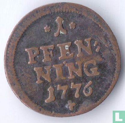 Bavaria 1 pfenning 1776 - Image 1