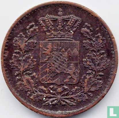 Beieren 1 pfenning 1868 - Afbeelding 2