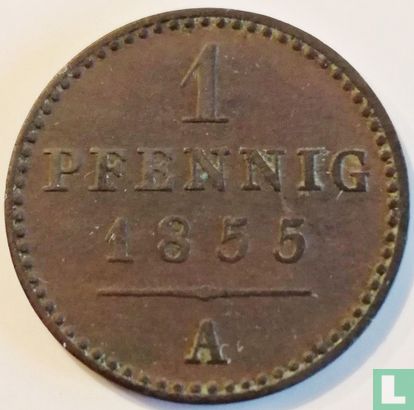 Waldeck-Pyrmont 1 pfennig 1855 - Image 1