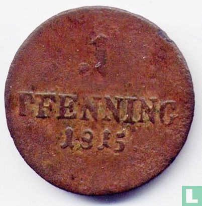 Bavière 1 pfenning 1815 - Image 1