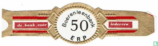 Boerenleenbank 50 Erp - De Bank voor - iedereen - Afbeelding 1