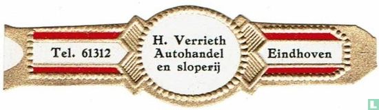 H. Verrieth Autohandel en sloperij - Tel. 61312 - Eindhoven - Image 1
