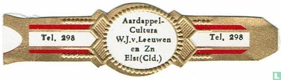 Aardappel-Cultura W.J. v. Leeuwen en Zn. Elst (Gld) - Tel. 298 - Tel. 298 - Bild 1