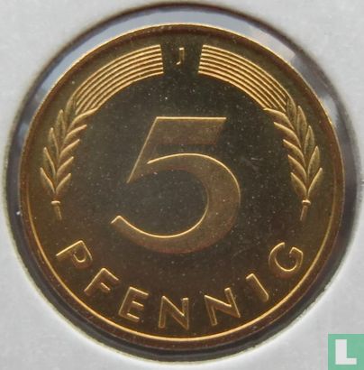 Germany 5 pfennig 1988 (J) - Image 2