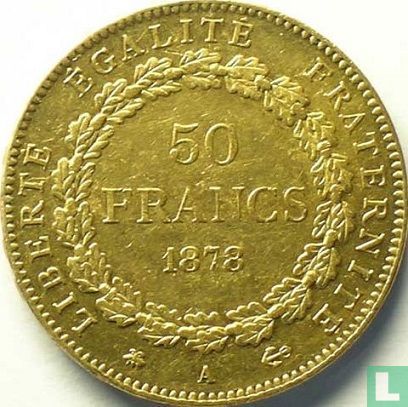 France 50 francs 1878 - Image 1