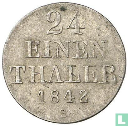 Hannover 1/24 thaler 1842 (S) - Image 1
