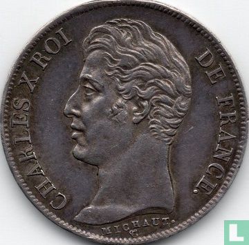 France 1 franc 1825 (A) - Image 2