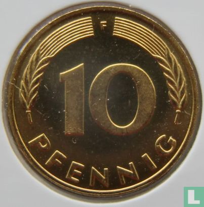Allemagne 10 pfennig 1988 (F) - Image 2