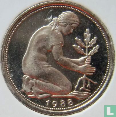 Deutschland 50 Pfennig 1988 (G) - Bild 1