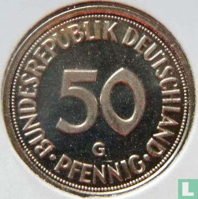 Duitsland 50 pfennig 1988 (G) - Afbeelding 2