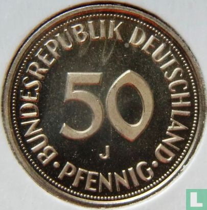Deutschland 50 Pfennig 1988 (J) - Bild 2