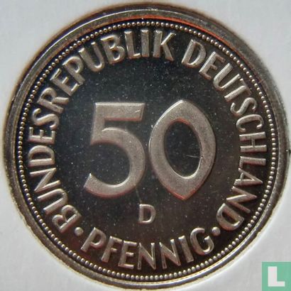 Deutschland 50 Pfennig 1988 (D) - Bild 2