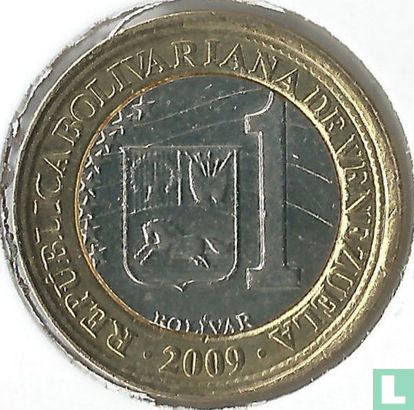 Venezuela 1 bolívar 2009 - Afbeelding 1
