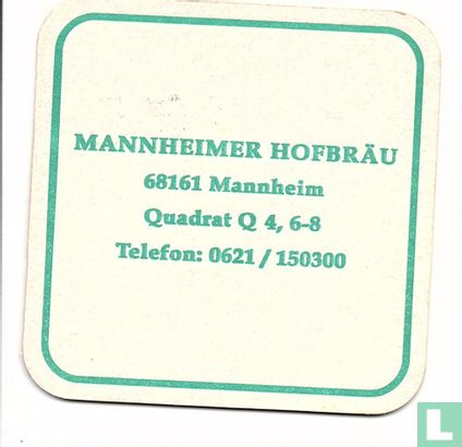 Mannheimer Hofbräu - Afbeelding 2