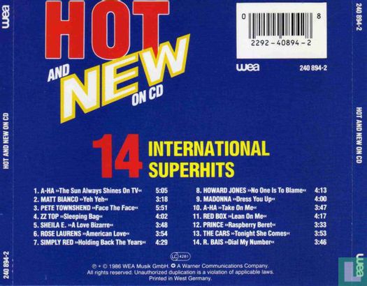 Hot And New On CD - Image 2
