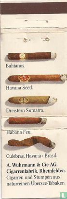 Bahianos - Havana Seed - Dreistern Sumatra - Habana Feu - Culebas, Havan + Brasil - Image 1