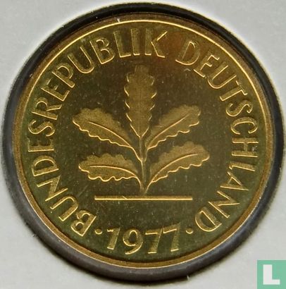 Allemagne 5 pfennig 1977 (J) - Image 1