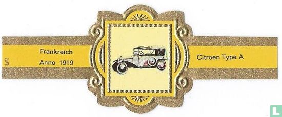 Frankreich Anno 1919 - Citroën Type A - Afbeelding 1