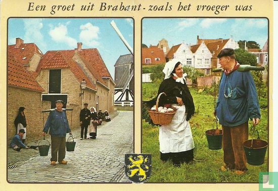 Een groet uit Brabant - zoals het vroeger was - Bild 1