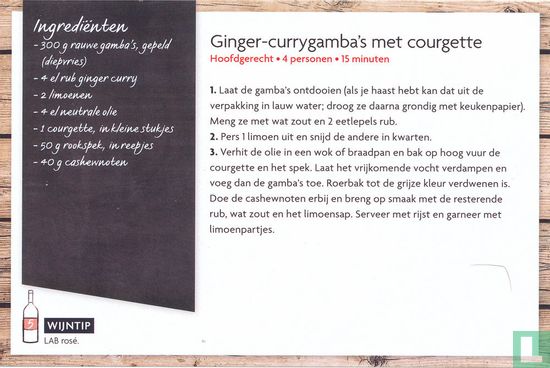 Ginger-currygamba's met courgette - Image 2