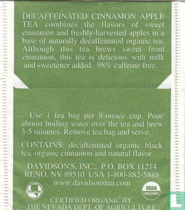 Decaffeinated Cinnamon Apple Tea - Bild 2