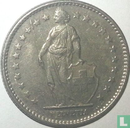 Zwitserland 2 francs 1984 - Afbeelding 2
