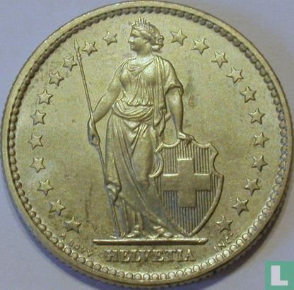 Zwitserland 2 francs 1976 - Afbeelding 2