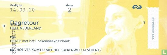 Joost Zwagerman - Boekenweekgeschenk 2010 - Duel - Kaartje afgestempeld - Image 2