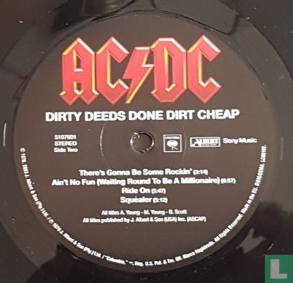 Dirty Deeds Done Dirt Cheap  - Afbeelding 3