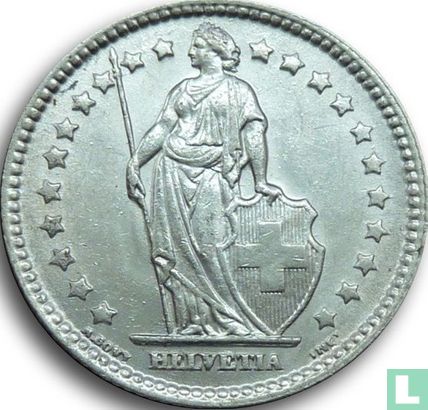 Zwitserland 1 franc 1911 - Afbeelding 2