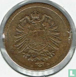 Empire allemand 1 pfennig 1887 (D) - Image 2