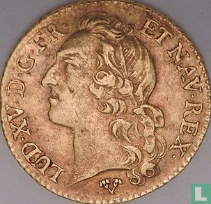 France 1 louis d'or 1745 (G) - Image 2
