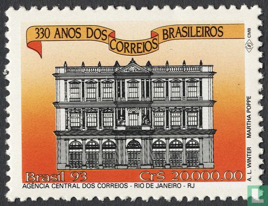 330 years of Brazilian mail