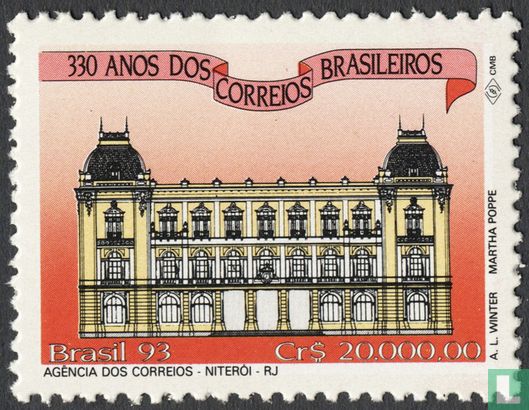 330 years of Brazilian mail