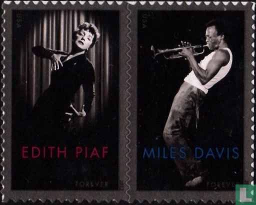 Edith Piaf and Miles Davis