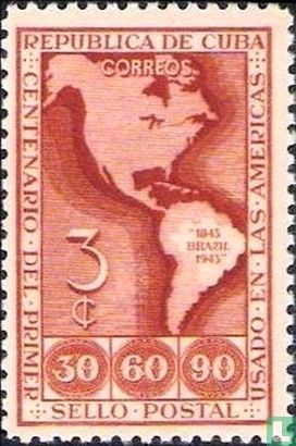 Braziliaanse postzegel