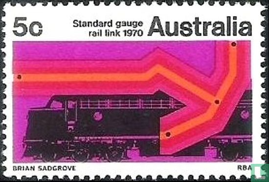 Opening Sydney-Perth standard gauge line