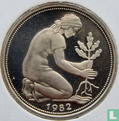 Deutschland 50 Pfennig 1982 (PP - D) - Bild 1