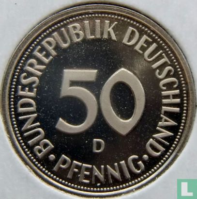 Deutschland 50 Pfennig 1982 (PP - D) - Bild 2