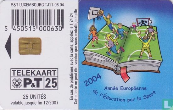 2004 Année Européenne de l'Éducation par le sport - Afbeelding 1