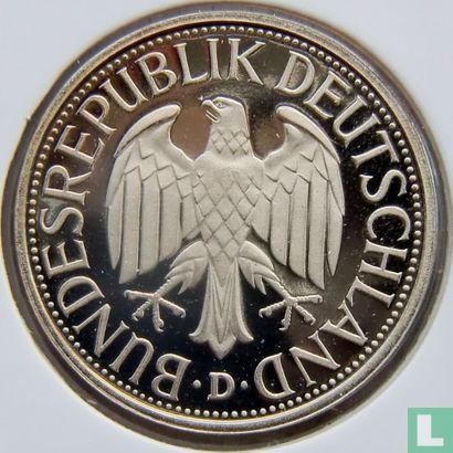 Duitsland 1 mark 1982 (PROOF - D) - Afbeelding 2