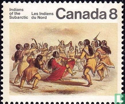 Dans van de Kutcha-Kutchin Indianen
