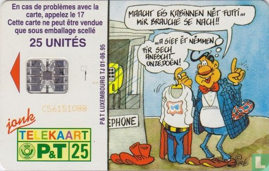 Jonk Telekaart 1995 - Afbeelding 1