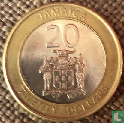 Jamaika 20 Dollar 2015 - Bild 2